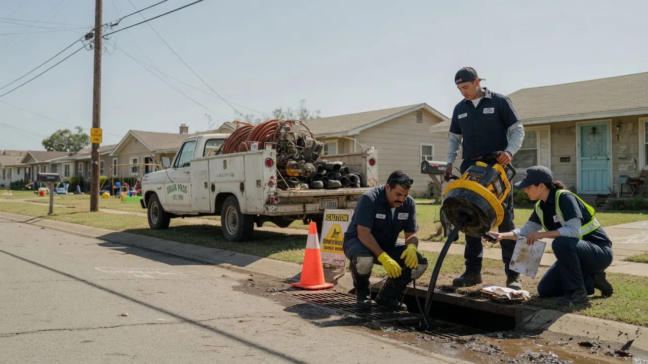 Drain Cleaning in Venus, TX near me